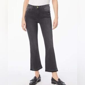 Frame Le Crop Mini Boot Released Hem Jeans in Mardel Wash - Size 27